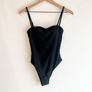 RELLECIGA BLACK ONE PIECE WOMEN SWIMSUIT SIZE SMALL BRAND NEW